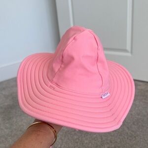 Ruffle Butts Pink Baby Sun Hat